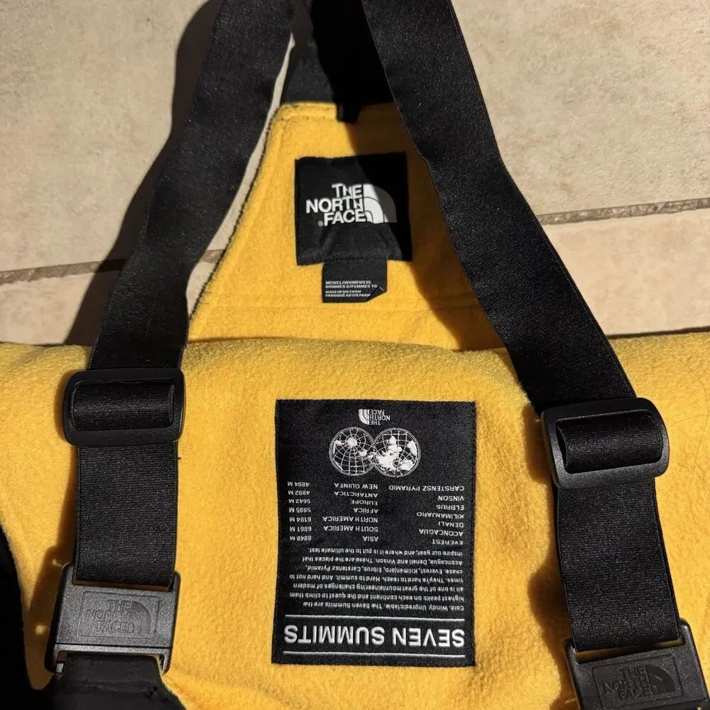 The North Face Seven Summits Men’s M Yellow/Black Snow Bib Pants 32x34